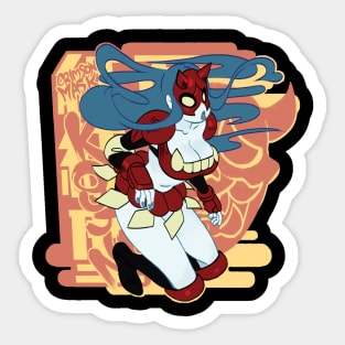 Crimson Mask Koujin Sticker